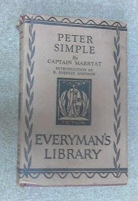 Peter Simple 1926 Captain Marryat hardcover - Image 1