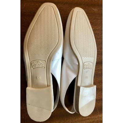 WOMENS MOOTSIE TOOTSIEs CLOSED TOE STAP BACK LOW HEEL SHOES 6M - Thumbnail 5