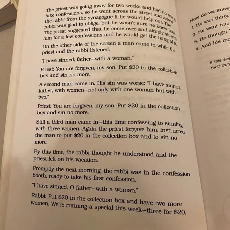 101 Best Jewish Jokes By Hershel Shanks 1999 Humor Funny Joke Book Rare 97809671 - Thumbnail 8