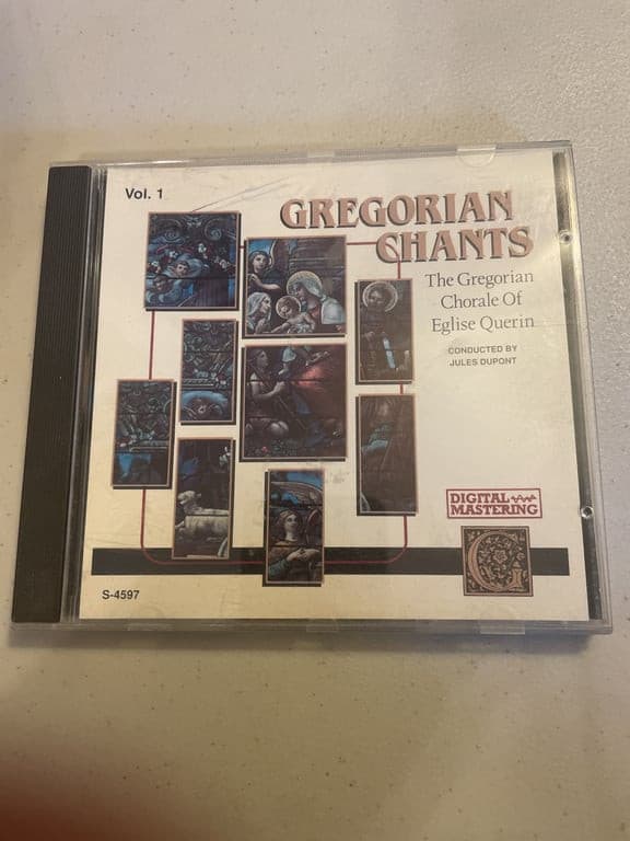 GREGORIAN CHANTS The Gregorian Chorale of EGLISE QUERIN Vol. 1 cd - Image 1