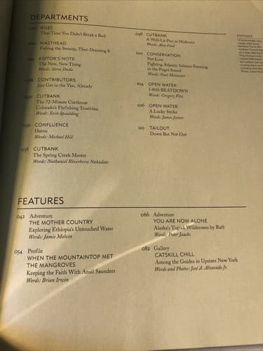 THE FLYFISH JOURNAL, Volume Nine Issue One, Fishing - Thumbnail 3
