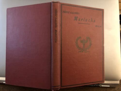 Mariucha, Comedia En Cinco Actos 1921 1st Edition Hardcover - Image 1