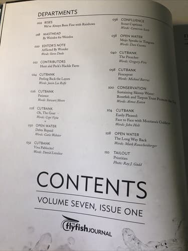 THE FLYFISH JOURNAL, Volume Seven Issue One, Fishing - Thumbnail 3