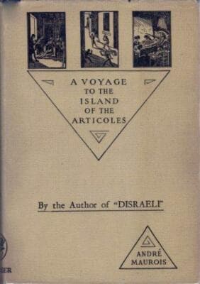 A Voyage to the Island of the Articoles 1929 hc engravings Edward Carrick. - Image 1