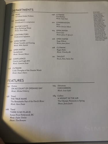THE FLYFISH JOURNAL, Volume Eight Issue Three, Fishing - Thumbnail 3