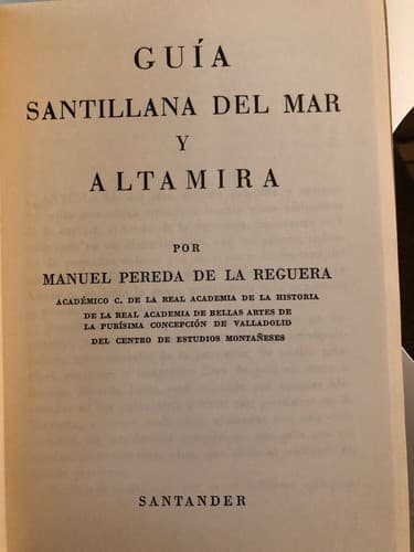 Santillana Altamira Guide spanish Edition 1967 Illustrations Photos Foldouts - Thumbnail 3