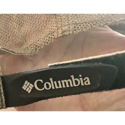 Columbia PFG Cap Skull Crossbones Tuna Wahoo Sharks beige Hat Trucker Fishing - Thumbnail 5
