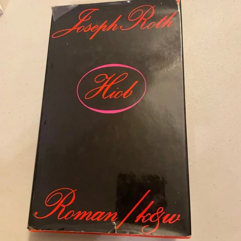 Hiob - Roman eines einfachen Mannes by Joseph Roth - Image 1