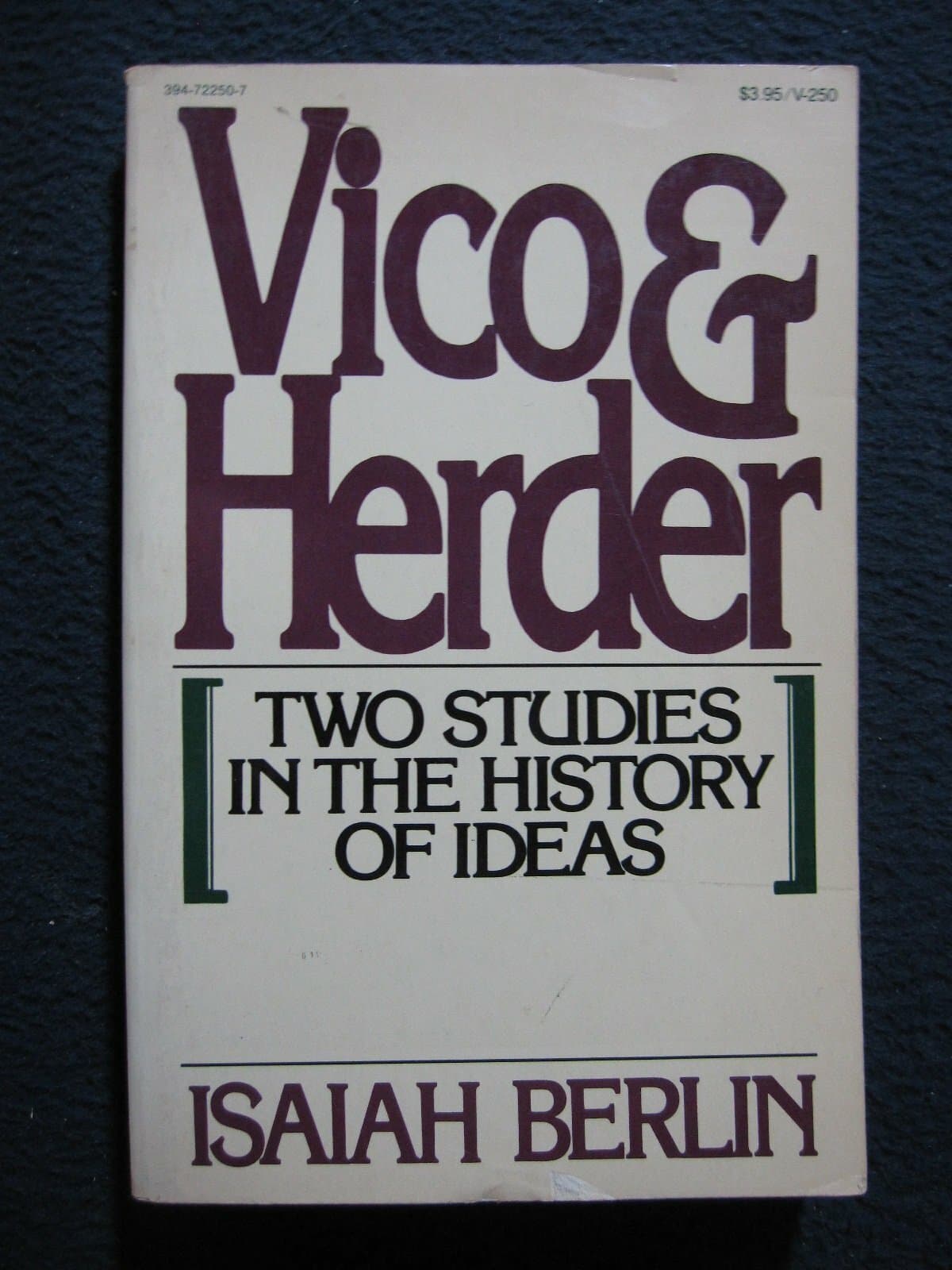 Vico and Herder: Two studies in the history of ideas - Thumbnail 2