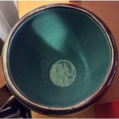 Art Nouveau Cambridge 1895-1920s Sterling silver overlay Teal glass Jardinieres - Thumbnail 4
