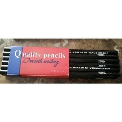 Xerox Marker Pencils by Venus 313333 Set of 6 New in Box - Thumbnail 2