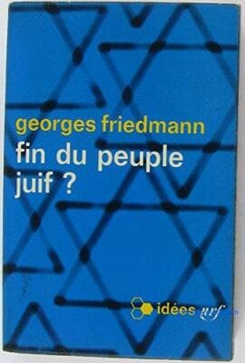 Fin du peuple juif? 1965 softcover in protective bookcover. some loose pages - Image 1