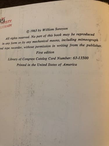Not Dying: An Autobiographical Interlude 1st Ed. Well Worn Reading Copy - Thumbnail 2