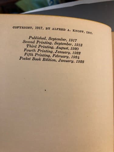 BOOK OF PREFACES H. L. Mencken CONRAD DREISER HUNEKER PURITANISM LITERARY FORCE - Thumbnail 3