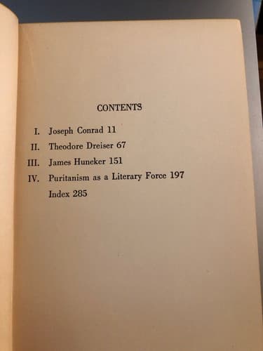 BOOK OF PREFACES H. L. Mencken CONRAD DREISER HUNEKER PURITANISM LITERARY FORCE - Thumbnail 5