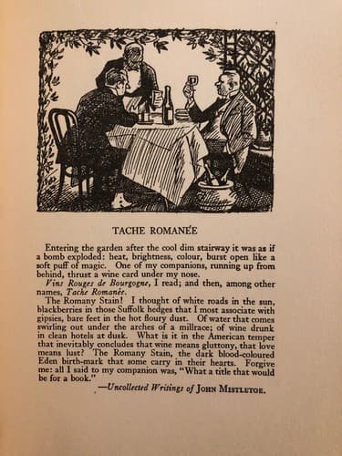 The Romany stain - Christopher Morley 1927 HC Doubleday - Thumbnail 4