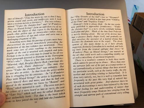 Wanderers. Translated from the Norwegian of Knut Hamsun W.W. Worcster 1929 HC - Thumbnail 7