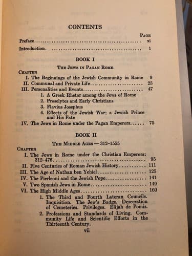 Rome Hermann Vogelstein, Translated from German by Moses Hadas 1941 hardcover - Thumbnail 5
