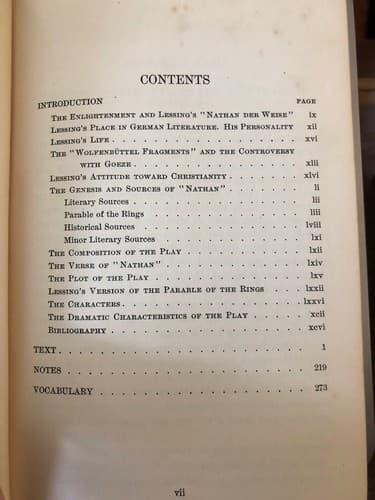 Lessing's Nathan der Weise / pub: 1914 ginn hc - Thumbnail 8