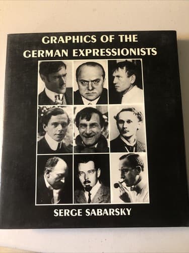 Graphics of the German Expressionists by Serge Sabarsky Hardcover Art - Thumbnail 2