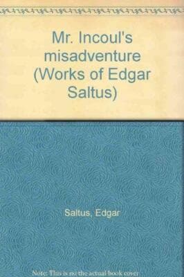 Mr. Incoul's misadventure (Works of Edgar Saltus) 1887 1st Edition Hardcover - Image 1