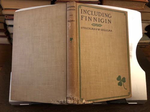 Including Finnigin: A book of Gillilan verse 1910 Forbes & Co HC - Image 1