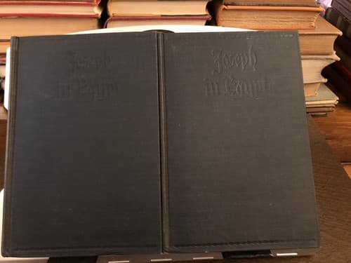 Joseph in Egypt [Two Volume Set] 1938 6th Printing HC Knopf - Thumbnail 2