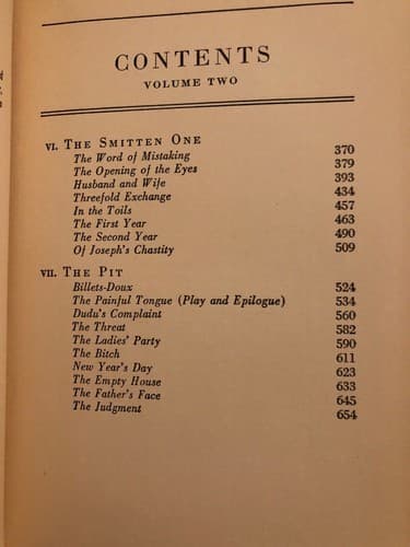 Joseph in Egypt [Two Volume Set] 1938 6th Printing HC Knopf - Thumbnail 8