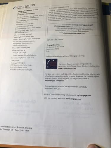 Managing Your Personal Finances, Hardcover by Ryan, Joan S., Ph.D.; Ryan, Chr... - Thumbnail 4