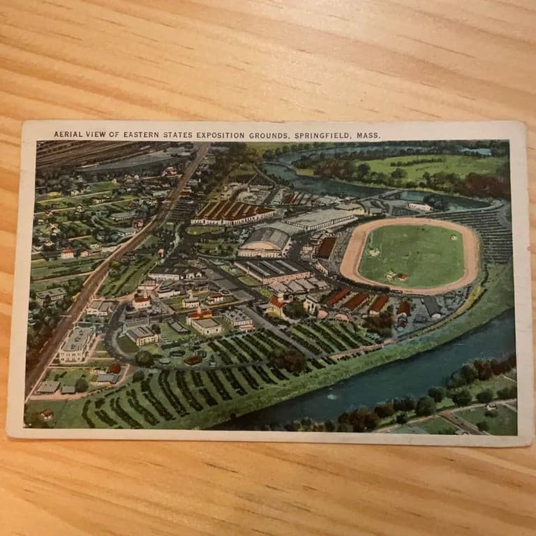 MA EXPO Eastern State Exposition Springfield Mass Massachusetts Postcard Big E | - Image 1
