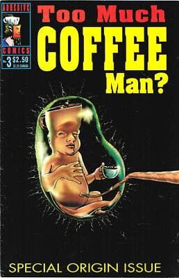 Too Much Coffee Man Special Origin Issue First Printing December 1994 (stated) - Image 1