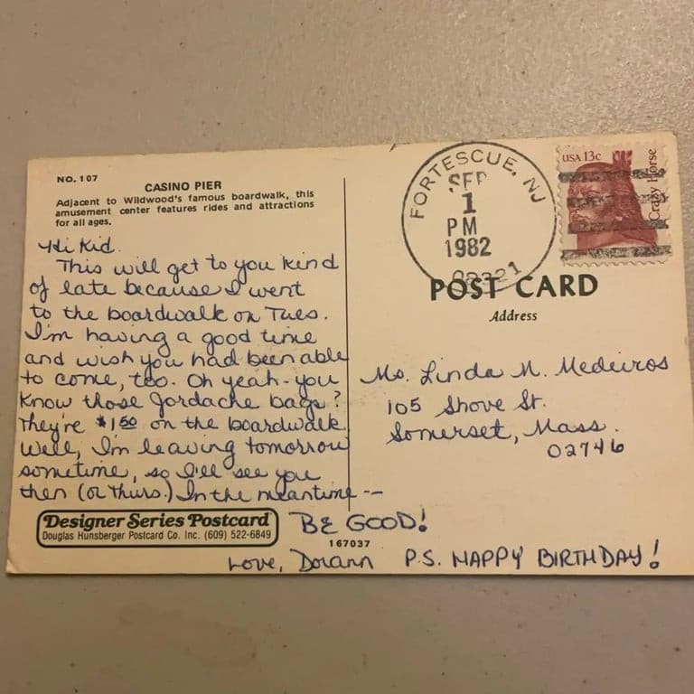 Vintage Wildwood By-The-Sea NJ Postcard - Thumbnail 2