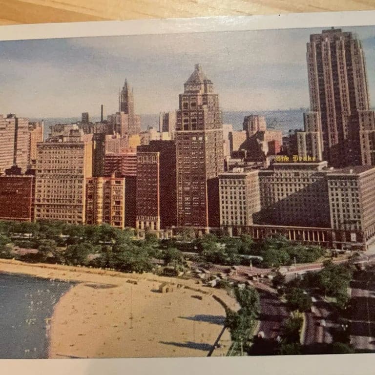 Vintage Drake Hotel Chicago Postcard - Thumbnail 4