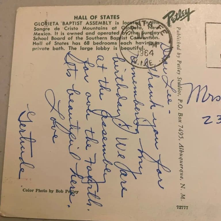 Vintage Glorieta Baptist Assembly Postcard - Thumbnail 6
