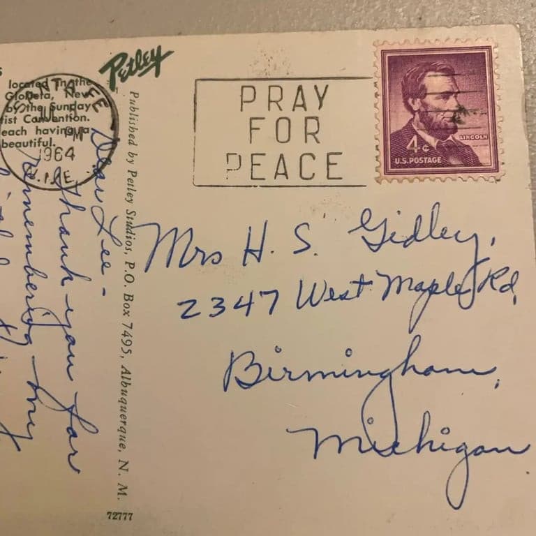 Vintage Glorieta Baptist Assembly Postcard - Thumbnail 5
