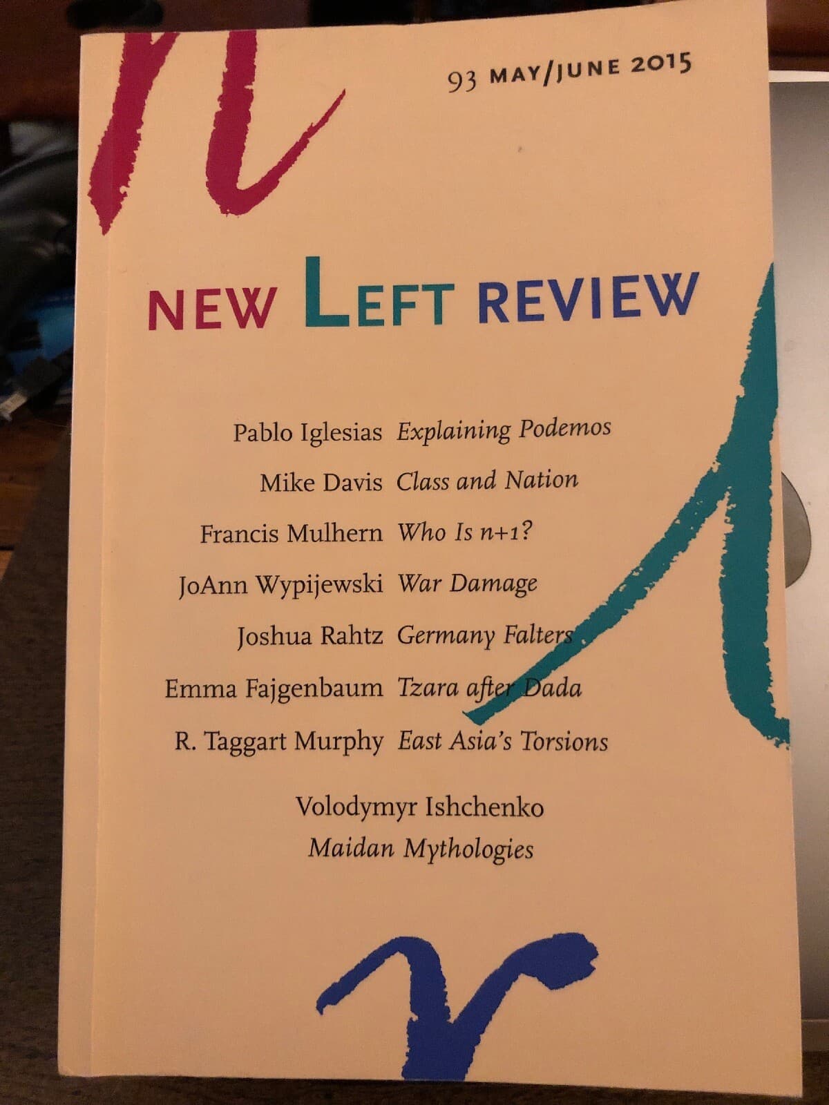New Left Review #93 Explaining Podemos, Class And Nation May/June 2015 /k8 - Image 1