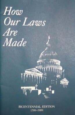 How Our Laws are Made 1978 printing - Image 1