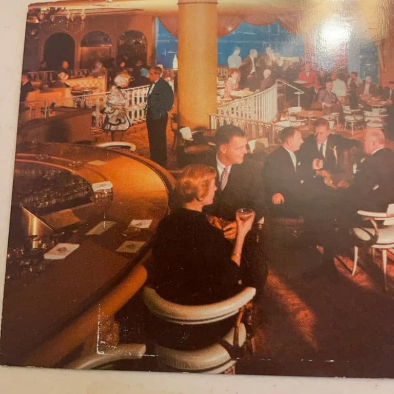 San Francisco CALIFORNIA - Fairmont Hotel Interior 1975 Vintage Chrome Postcard - Thumbnail 3