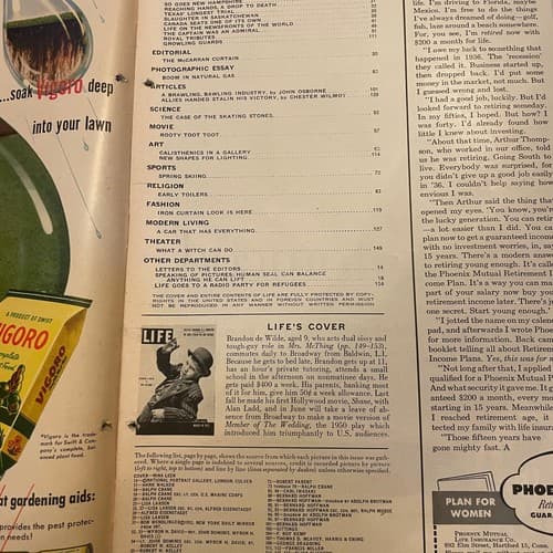 LIFE Magazine March 10, 1952 Brandon de Wilde : Mrs. McThing, fasted growing ind - Thumbnail 3
