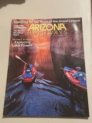 Arizona Highways Magazine Sept 1999 Lake Powell Grand Canyon Hopi Pots Travel - Image 1