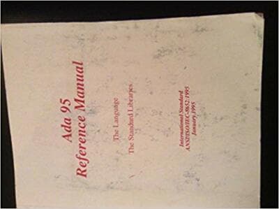 Ada 95 The Language Reference Manual and Standard Libraries (International St... - Image 1
