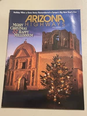 Arizona Highways Magazine Dec 1999 Merry Christmas Happy Millennium Collectible - Image 1