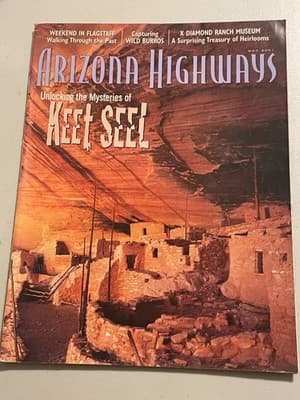 Arizona Highways Magazine May 2001 Keet Seel Travel Southwest Native Ruins - Image 1