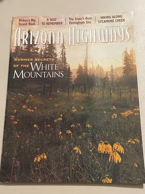 Arizona Highways Magazine Sept 2000 White Mountains Travel Photography Issue - Image 1