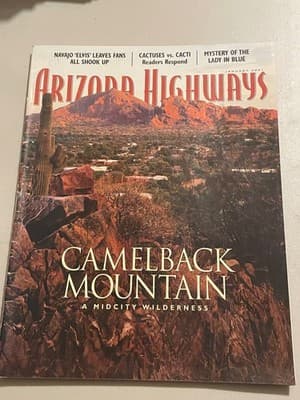 Arizona Highways Magazine January 2001 Camelback Mountain Cover Travel Phoenix - Image 1
