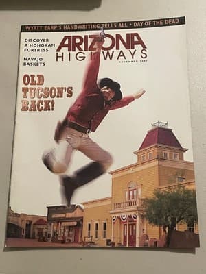 Arizona Highways Magazine November 1997 Old Tucsons Back Travel Photography - Image 1