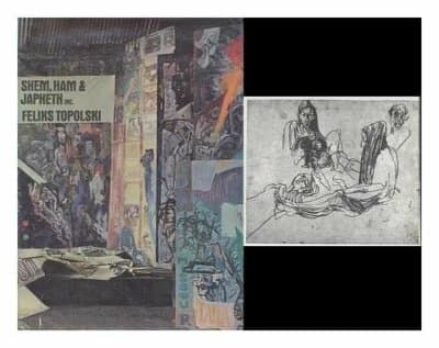 Shem, Ham & Japheth inc.;: The American crucible 1st edition feliks topolski - Image 1