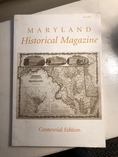 Maryland Historical Magazine, Centennial Edition; Fall 2005 - Image 1