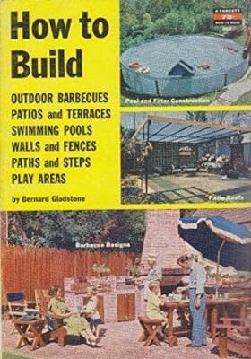 How to build outdoor barbecue patio terrace swimming pool walls fence path steps - Image 1