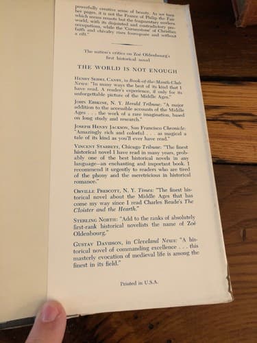 The Cornerstone; Translated by Edward Hyams 1st edition hardcover 1955 - Thumbnail 12